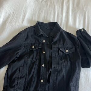 Princess Polly Black Denim Jacket